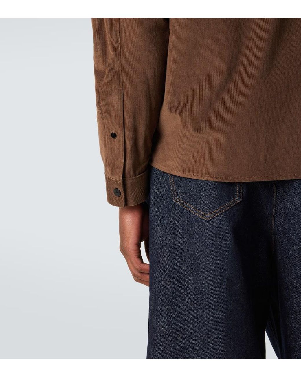 Camicia Compass di Stone Island in Brown da Uomo