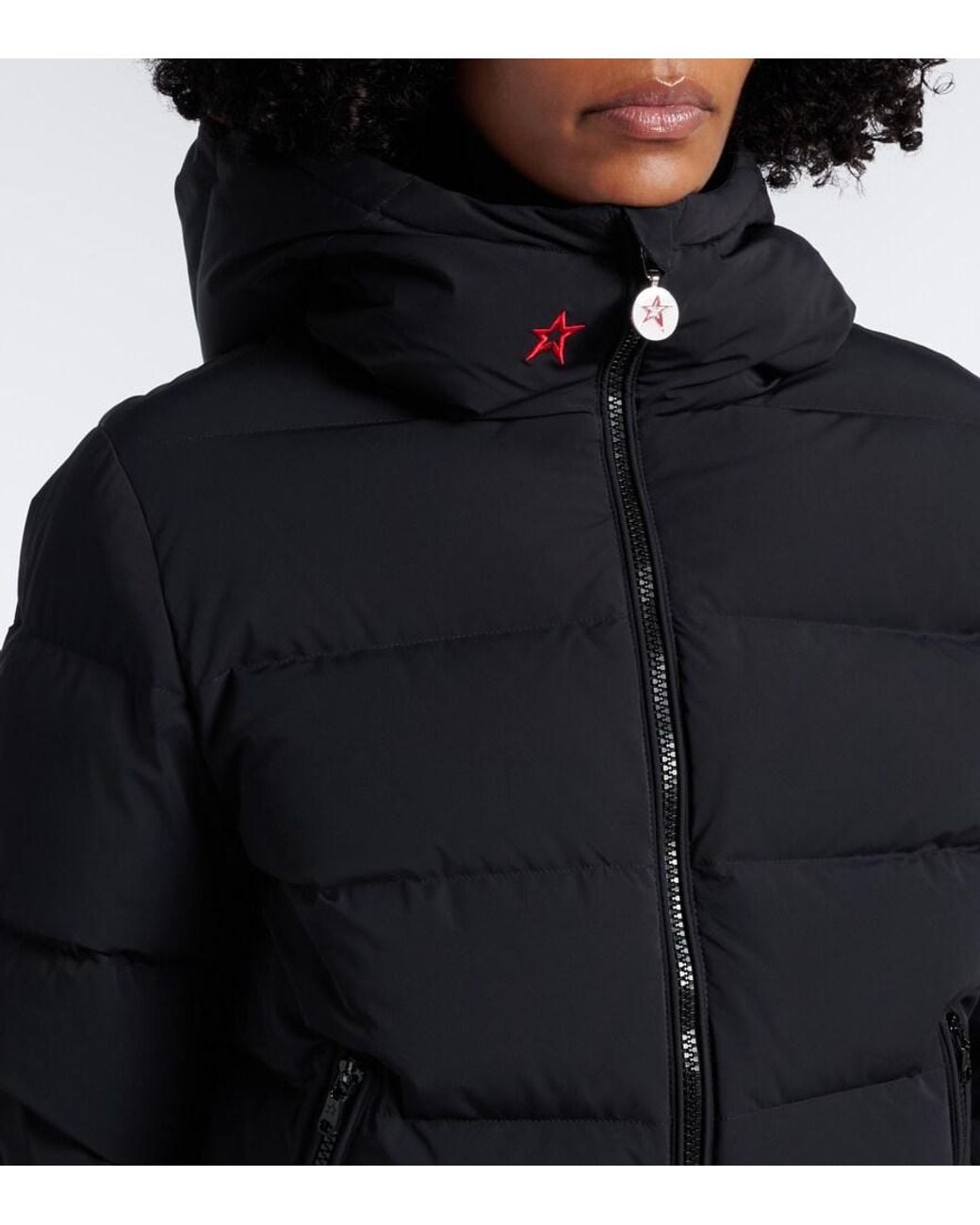 Perfect Moment Blue Polar Flare Down Ski Jacket