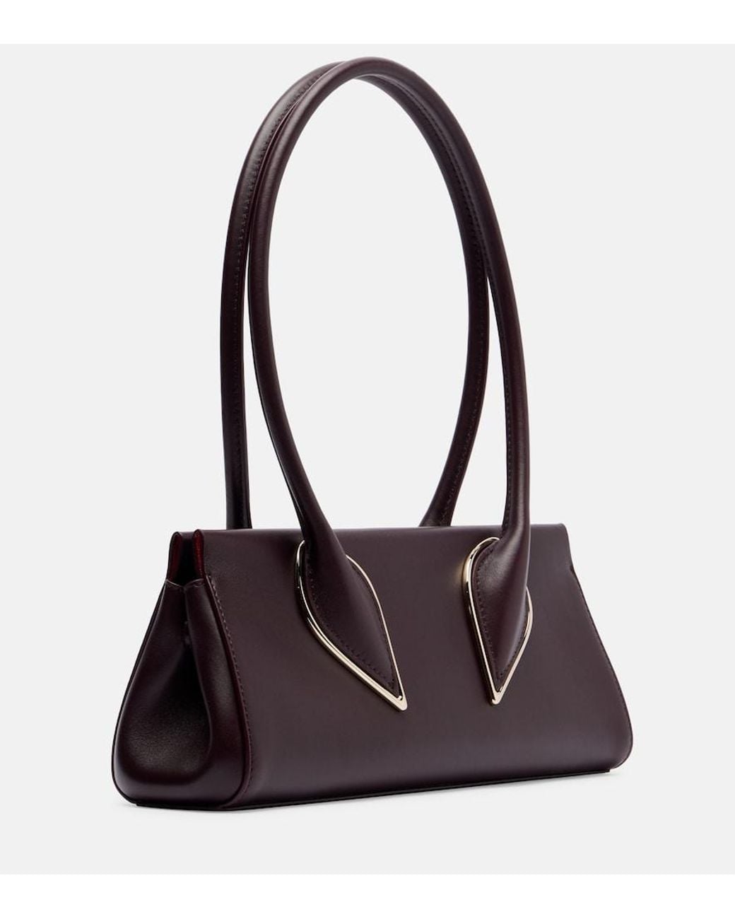 Christian Louboutin Black Venus Small Leather Tote Bag