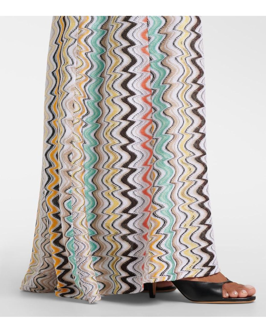 Robe Longue Wave Missoni en coloris White
