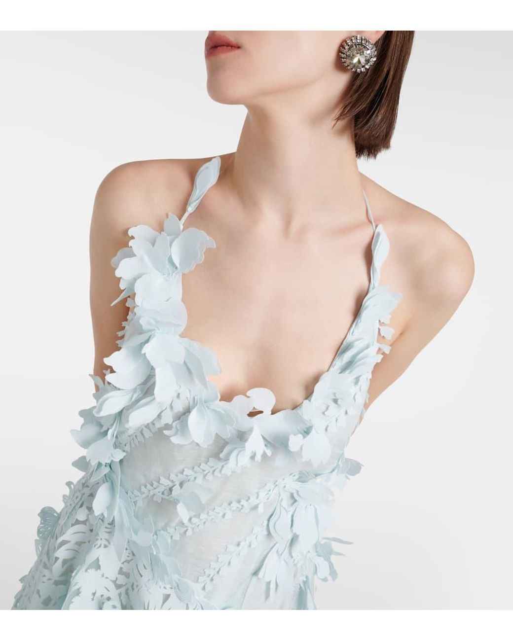 【Zimmermann】Natura linen and silk organza minidress Zimmermann Natura linen and silk organza minidress Zimmermann