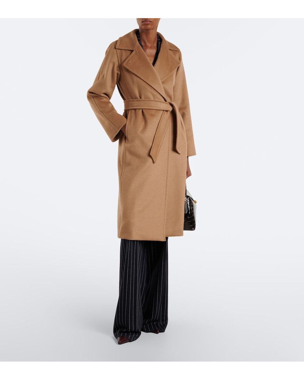 Max Mara Natural Manuela Icon Camel Hair Coat