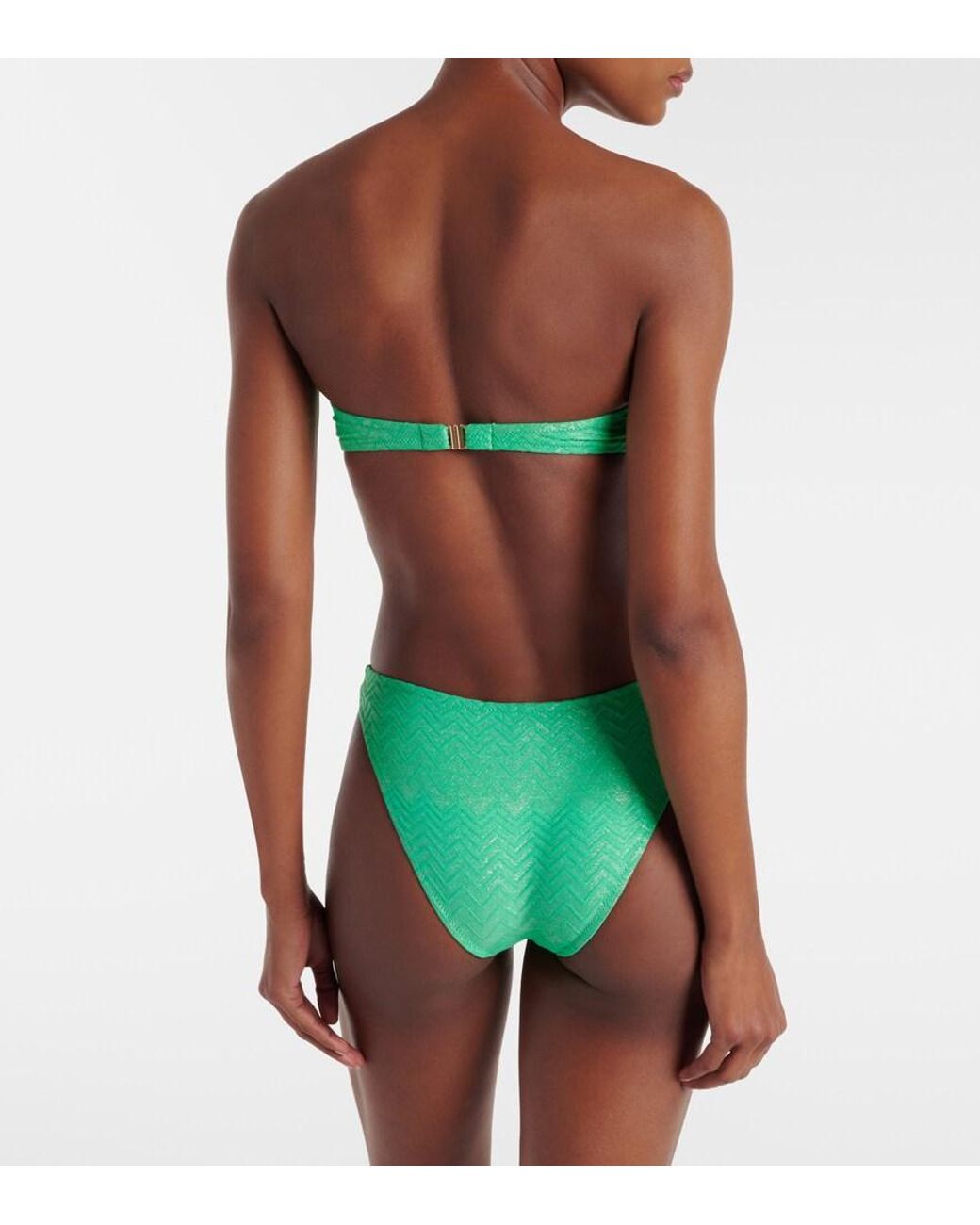 Melissa Odabash Green Bikini-Oberteil Prague