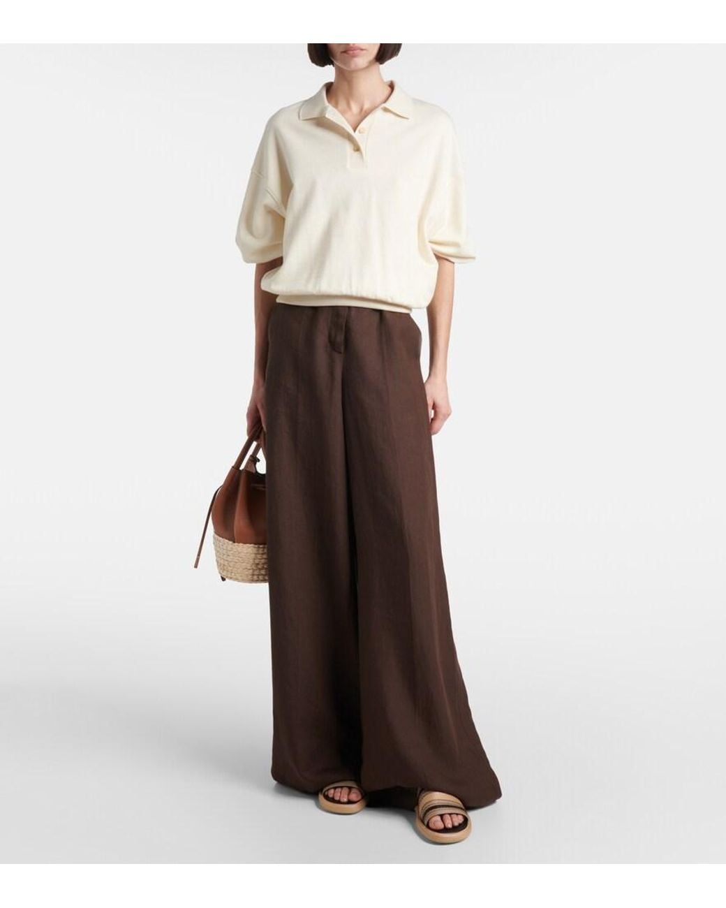 Tod's Brown Pantoletten