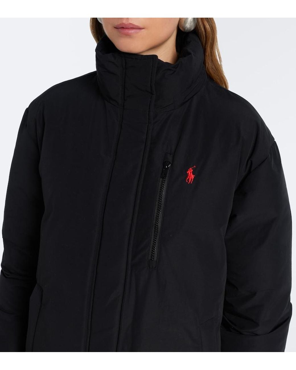 Polo Ralph Lauren Black Down Puffer Coat