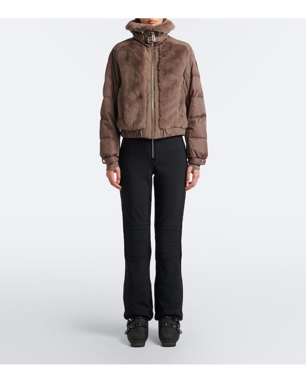 Fusalp Brown Lenagima Down Ski Jacket