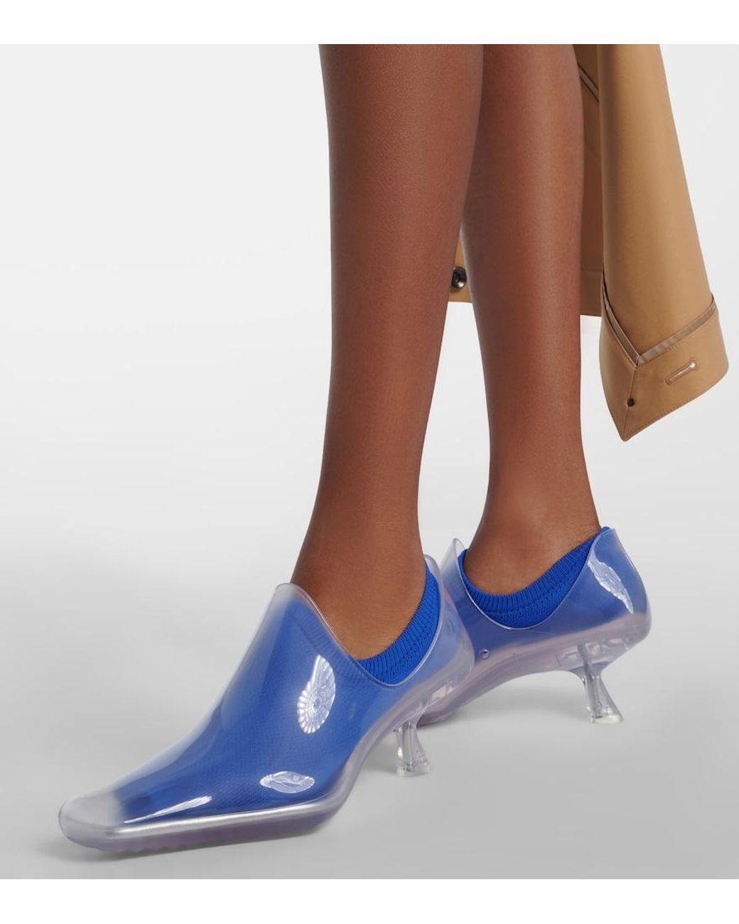 Loewe White Pumps Emily