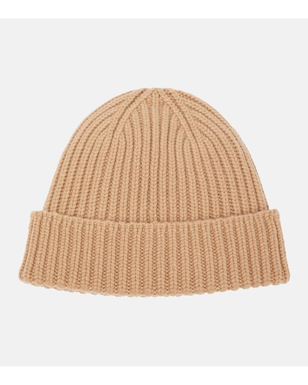 Gucci Natural Wool Cashmere Hat With Double G