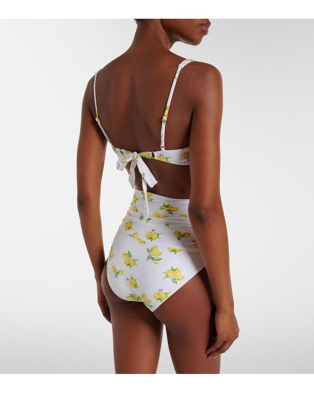 Melissa Odabash Metallic Bikini-Oberteil Tobago