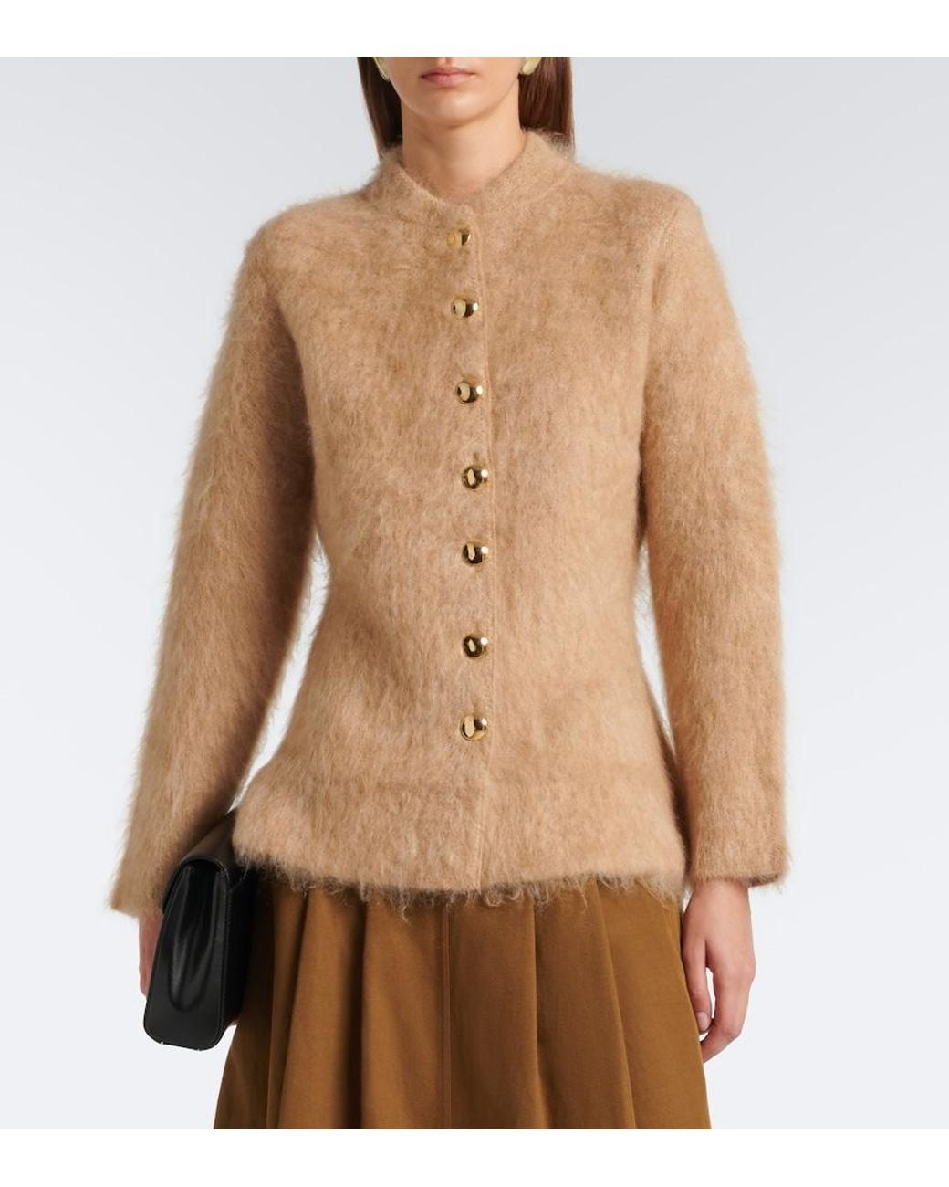 Proenza Schouler Natural Aniza Cardigan
