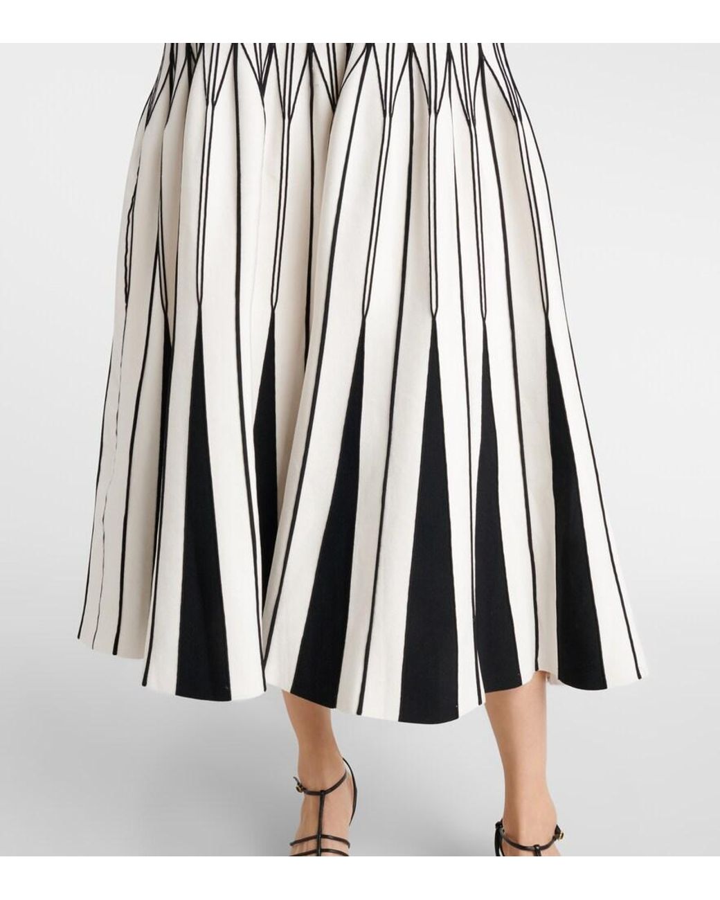 Jonathan Simkhai Black Oaklen Knitted Midi Dress