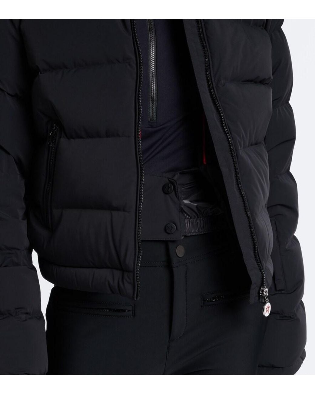 Perfect Moment Blue Polar Flare Down Ski Jacket