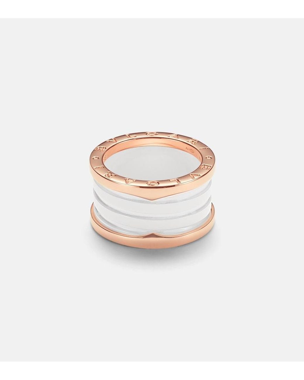 Anello B.Zero1 di BVLGARI in White