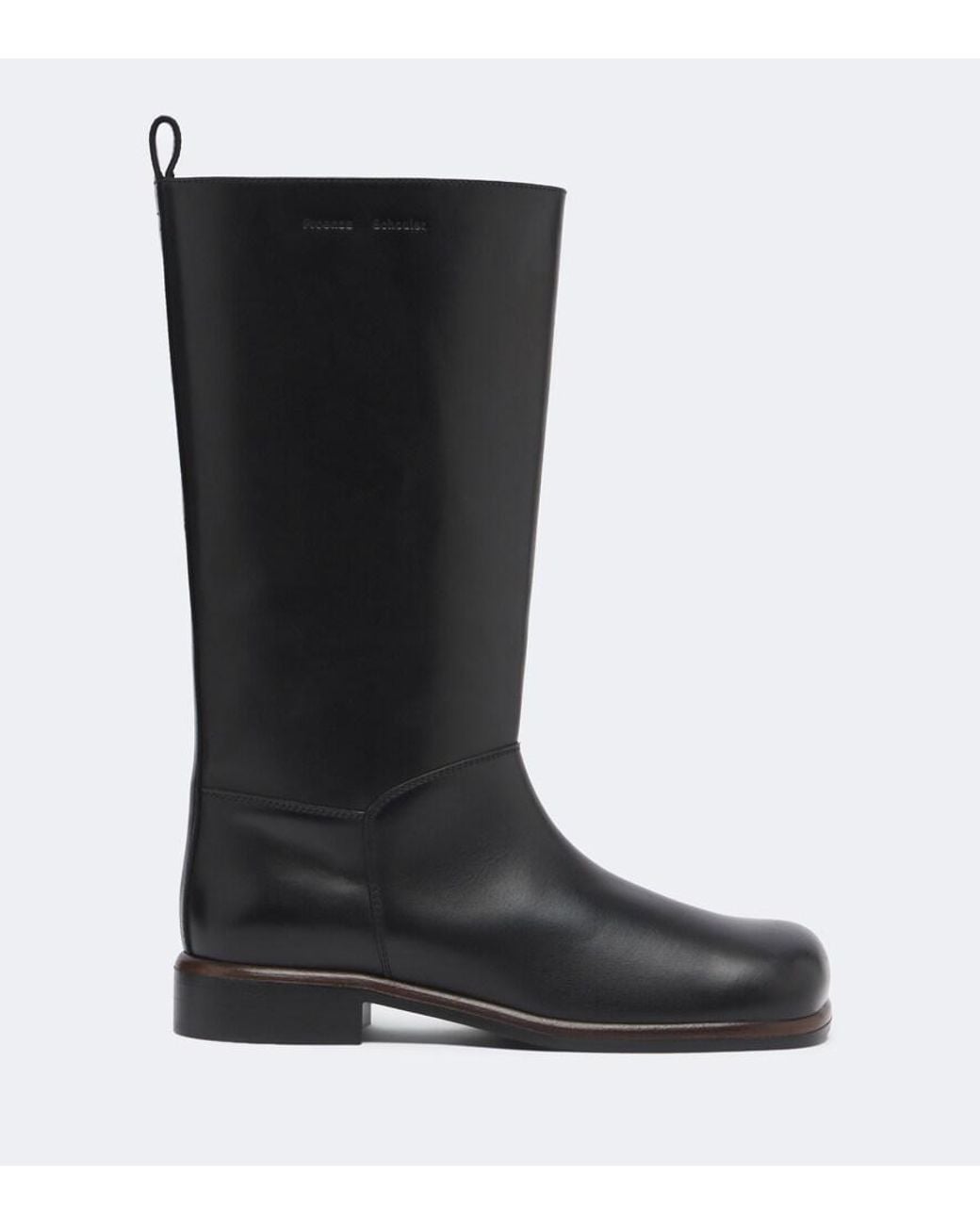 Proenza Schouler Black Esme Leather Knee-High Boots