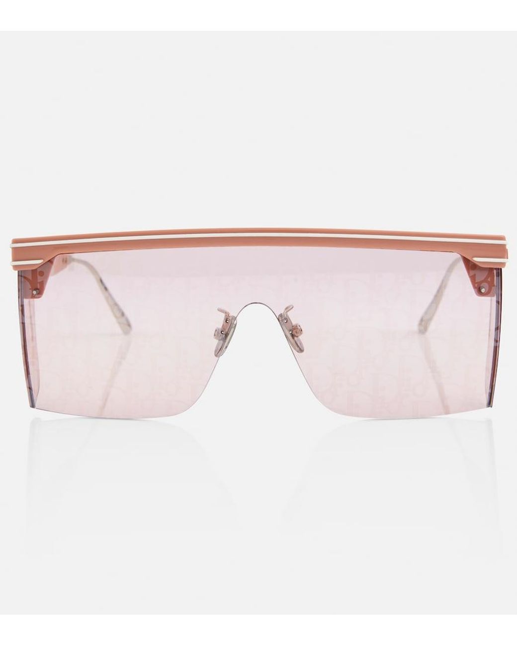 Dior Pink Diorclub M1U Shield Sunglasses