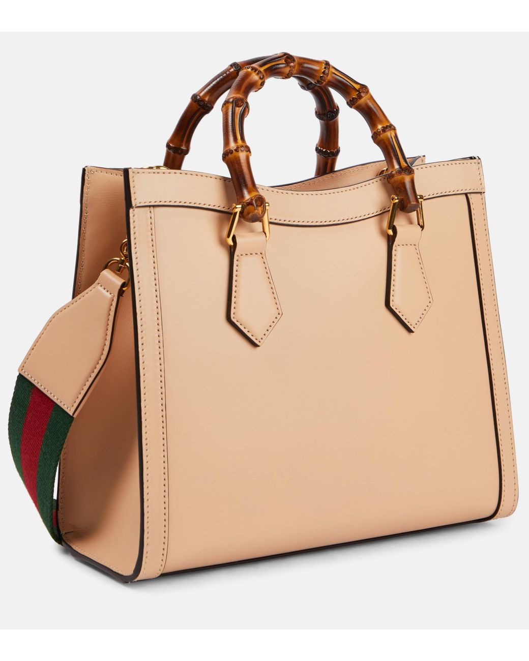 Gucci bamboo handle tote on sale bag