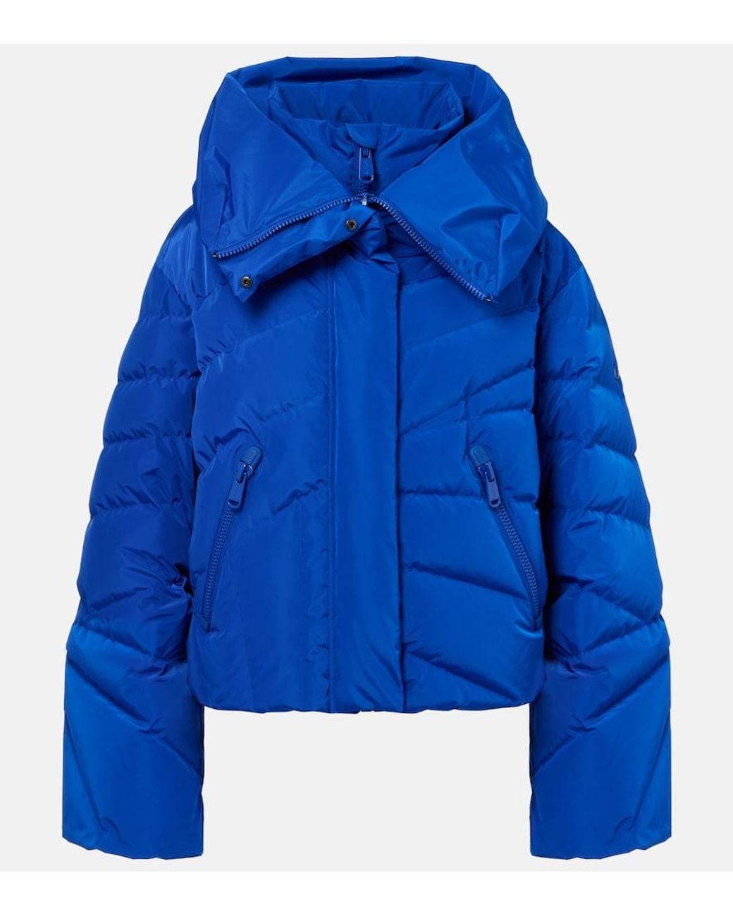 Goldbergh Blue Liora Quilted Down Ski Jacket