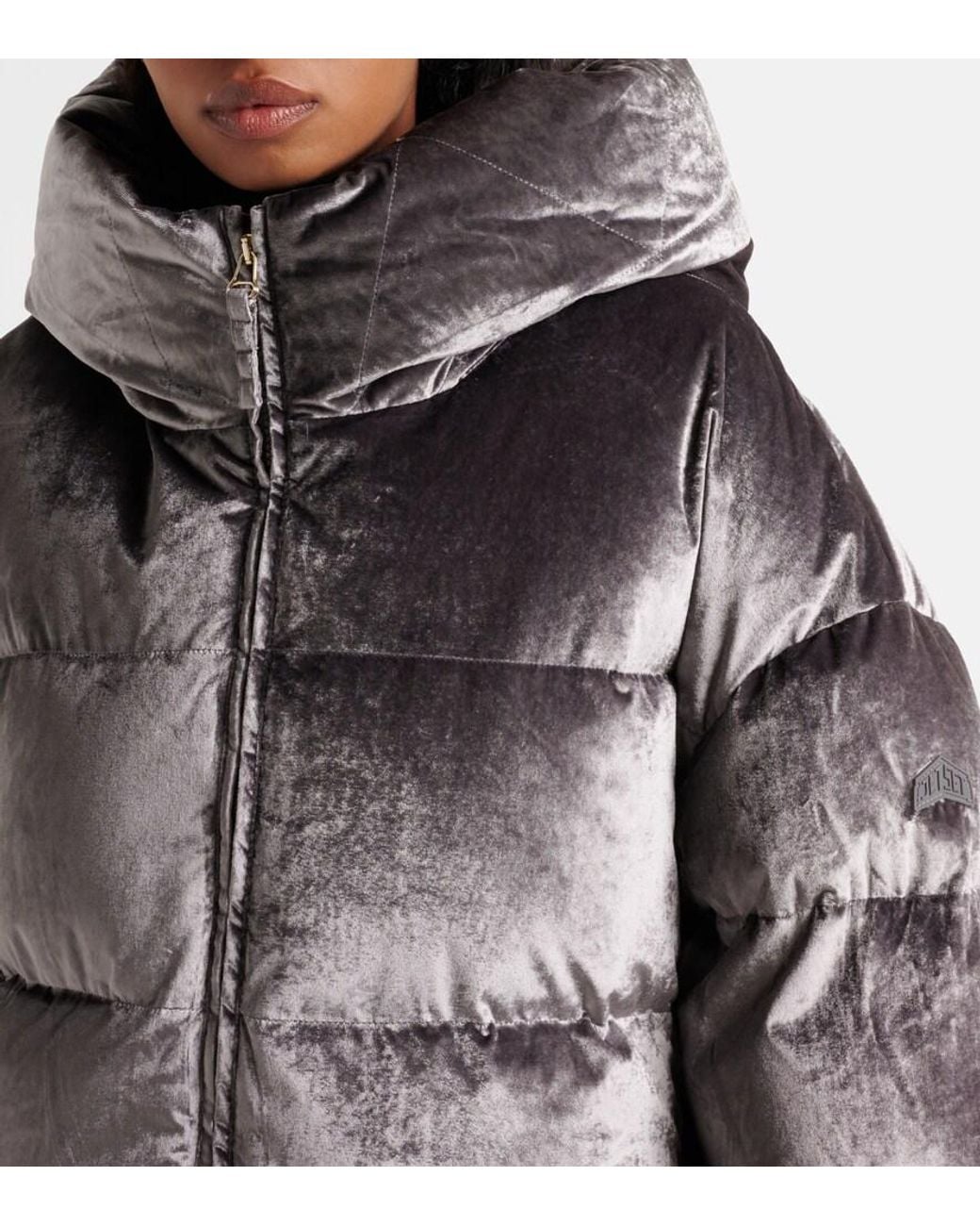 Jet Set Gray Margot Down Jacket