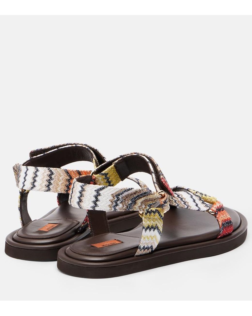 Missoni Multicolor Minnie Zigzag Sandals