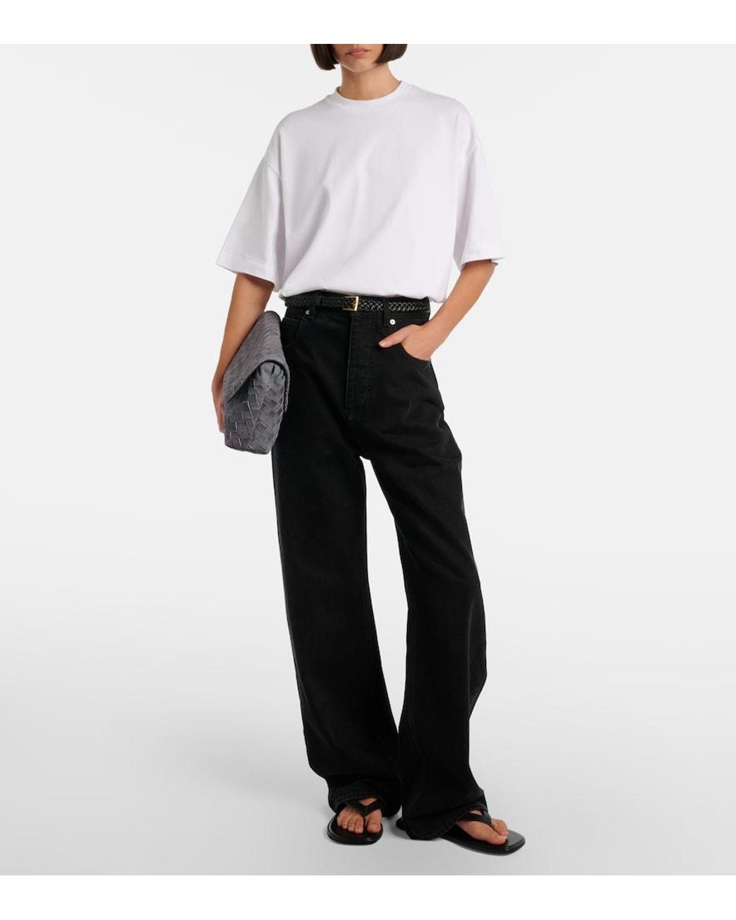 Bottega Veneta Brown Sampieri Thong Sandals