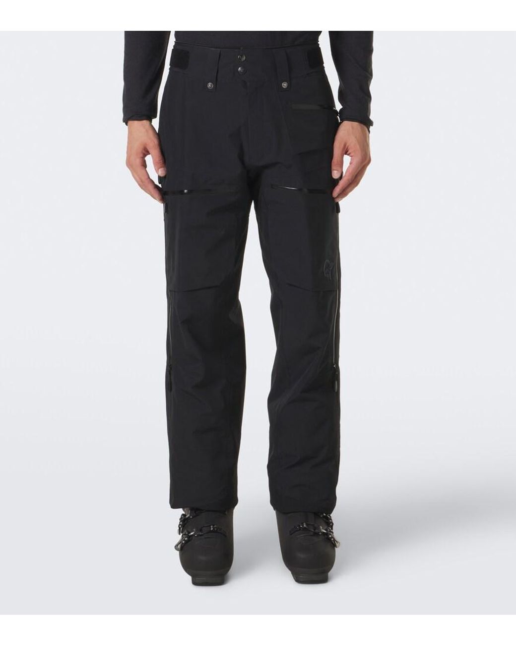Norrona Blue Lofoten Gore-Tex Ski Pants for men