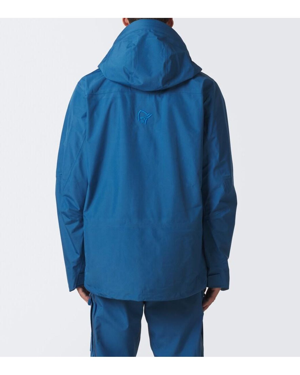 Norrona Blue Lofoten Gore-Tex Ski Jacket for men