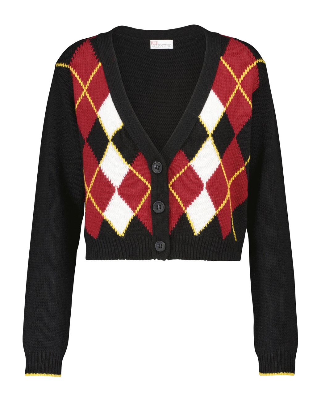 red valentino black sweater