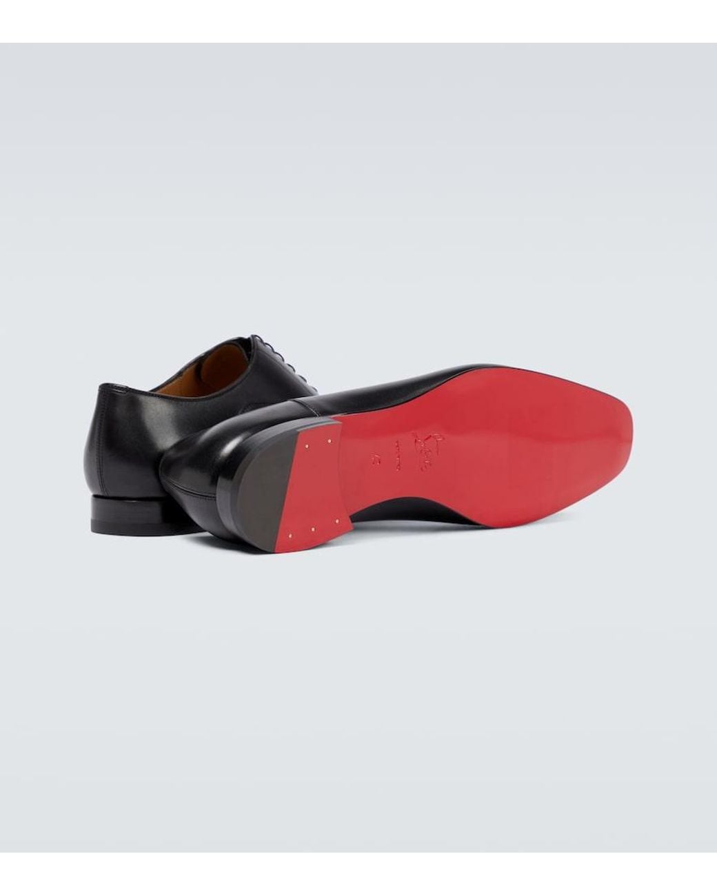 Christian Louboutin Black Greggo Flat Calf for men
