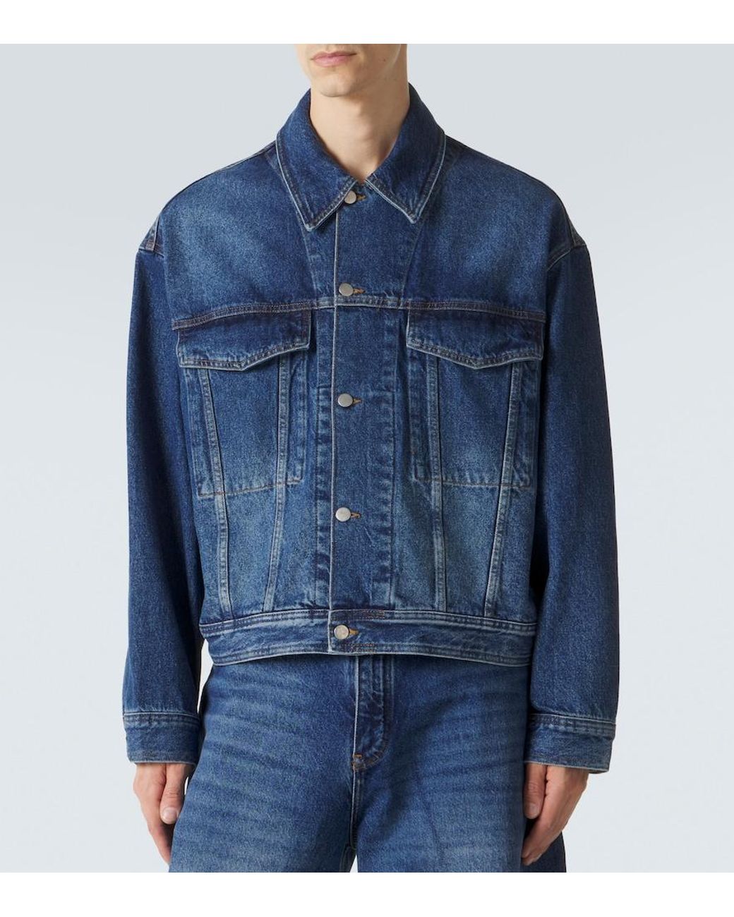 Studio Nicholson Blue Stein Denim Jacket for men