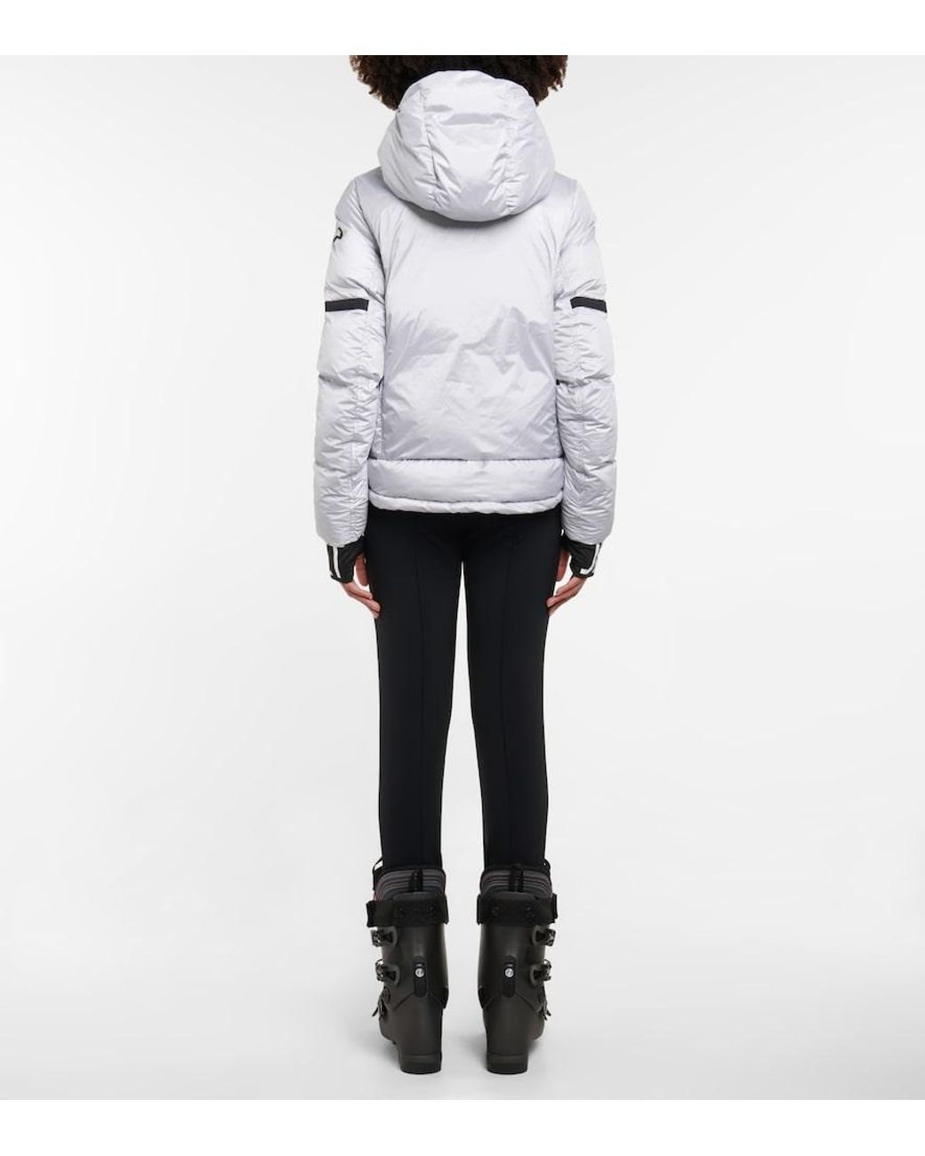 Jet Set Gray Joanna Padded Ski Jacket