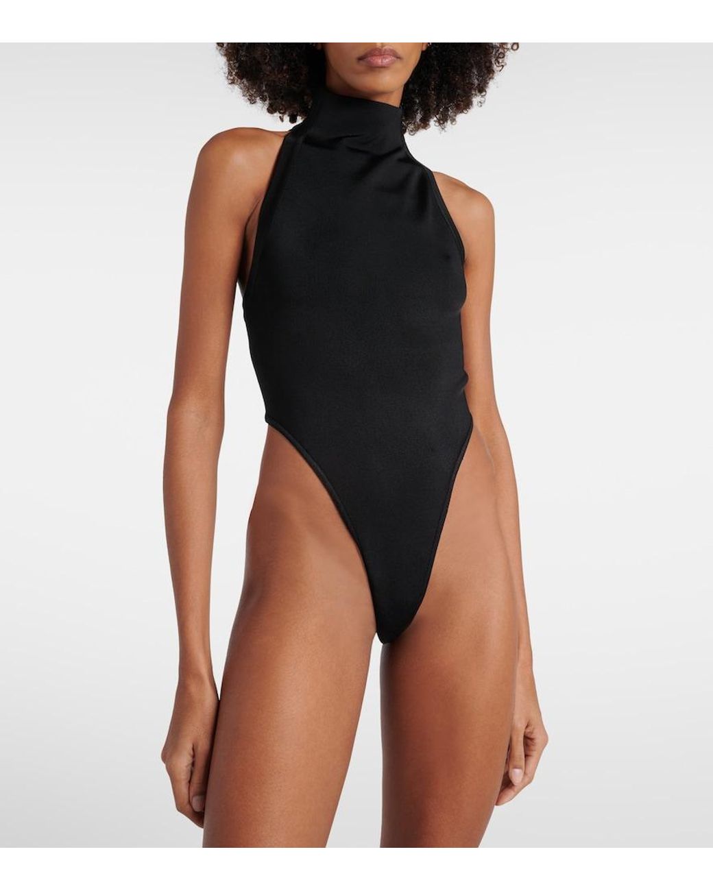 Alaïa Black Jersey Bodysuit