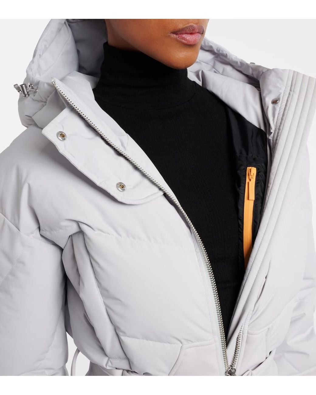 CORDOVA White Ajax Quilted Down Ski Suit