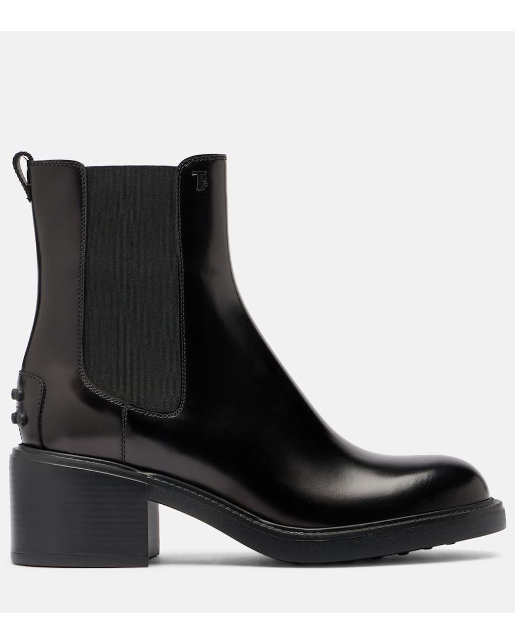Tod's Black 60 Leather Chelsea Boots