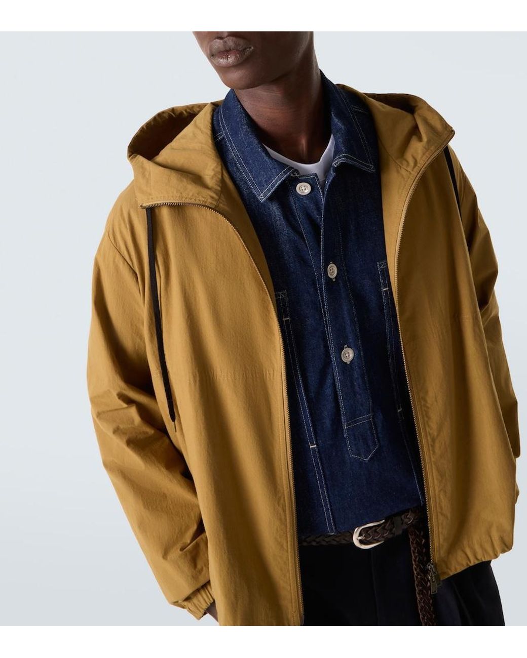 Studio Nicholson Metallic X Aaron Levine Cotton-Blend Jacket for men