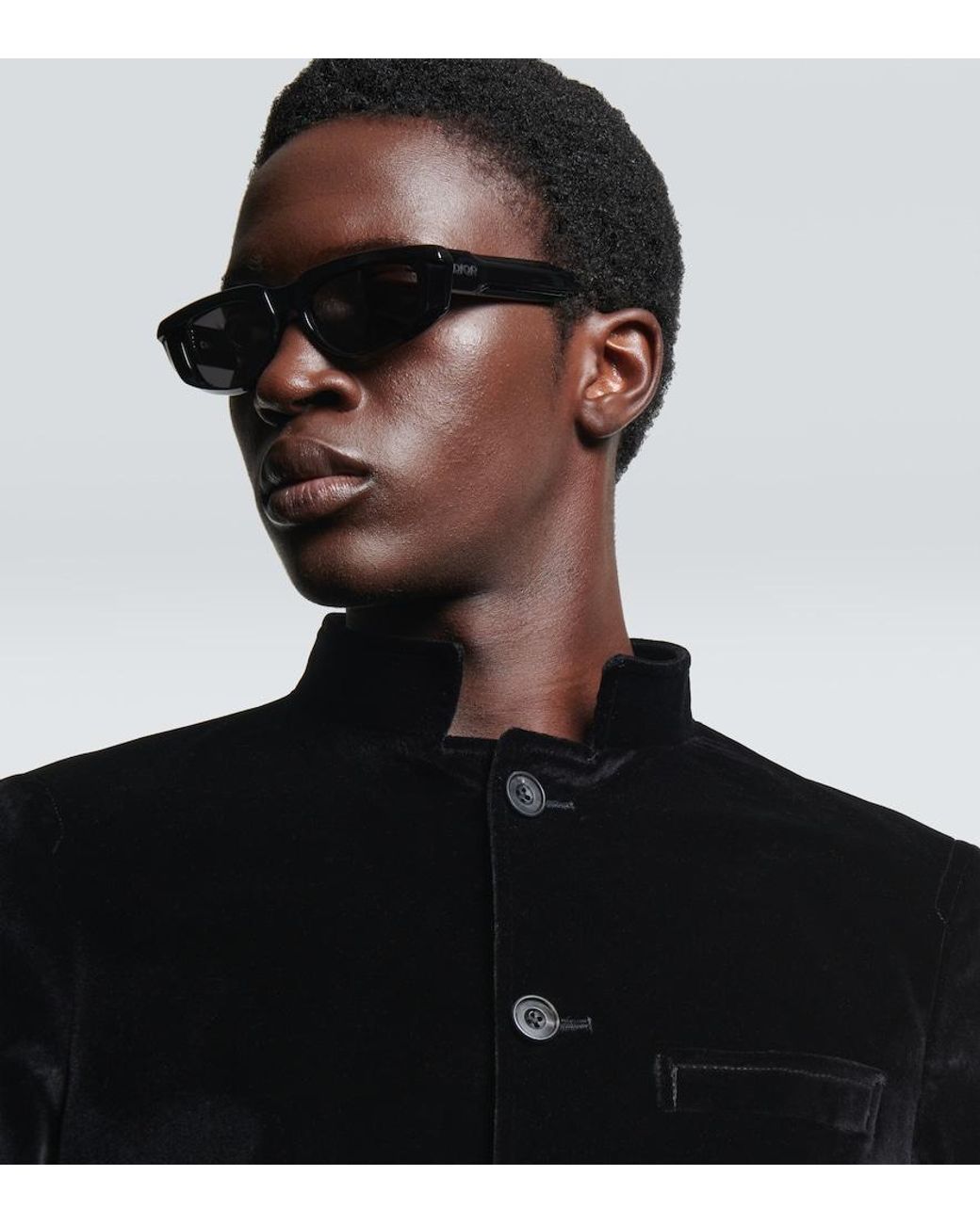 Dior Brown Diorxplorer S3I Rectangular Sunglasses for men