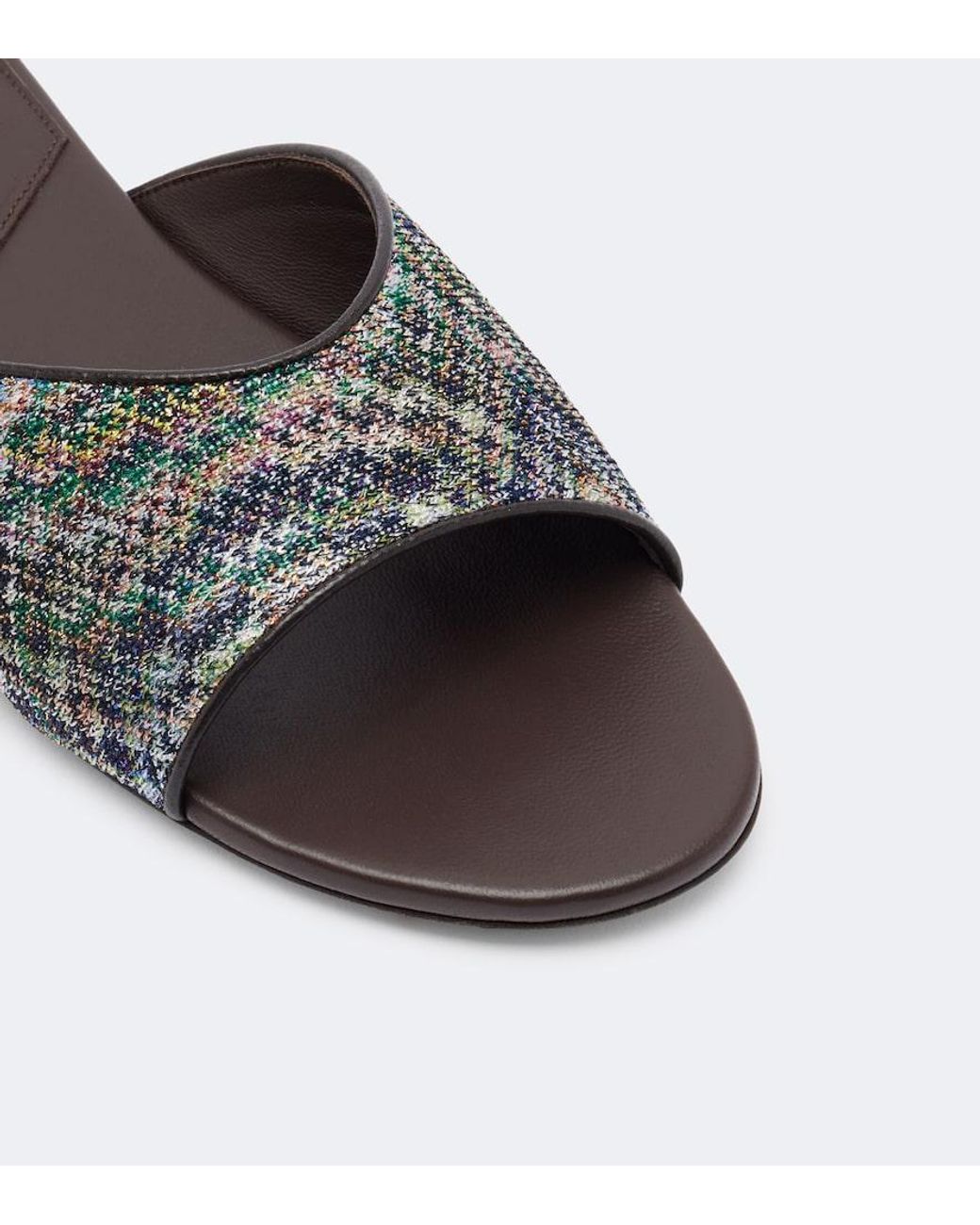 Missoni Multicolor Liza Lame Mules