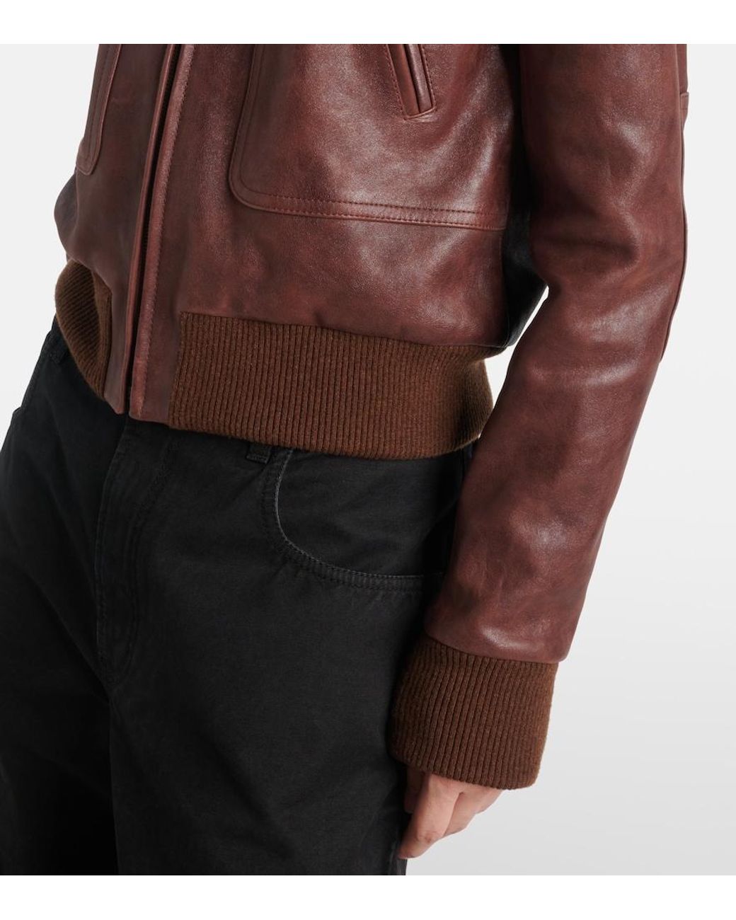 Giacca Bader di The Row in Brown