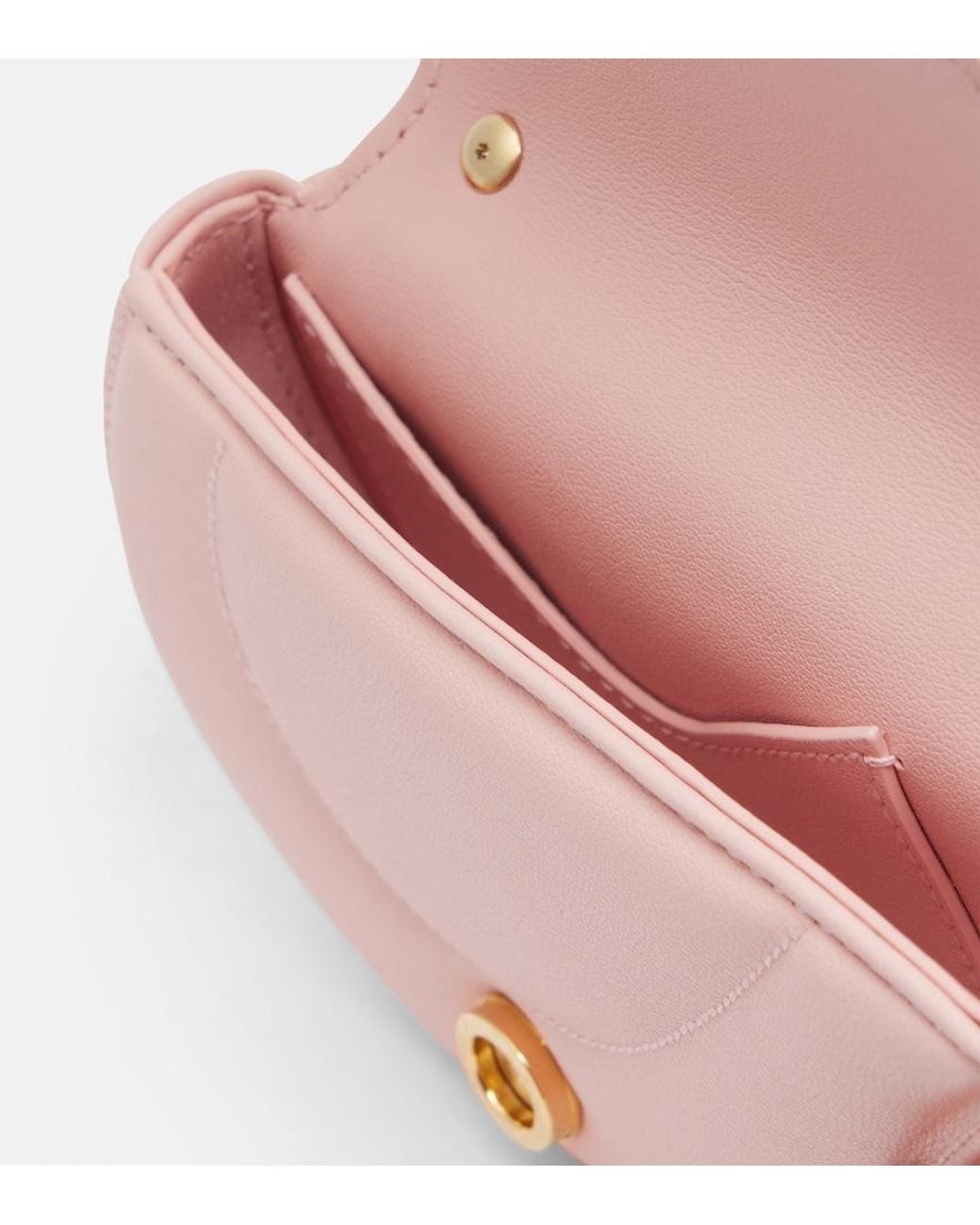 BVLGARI Pink Serpenti Cuoricino Mini Top-Handle Bag