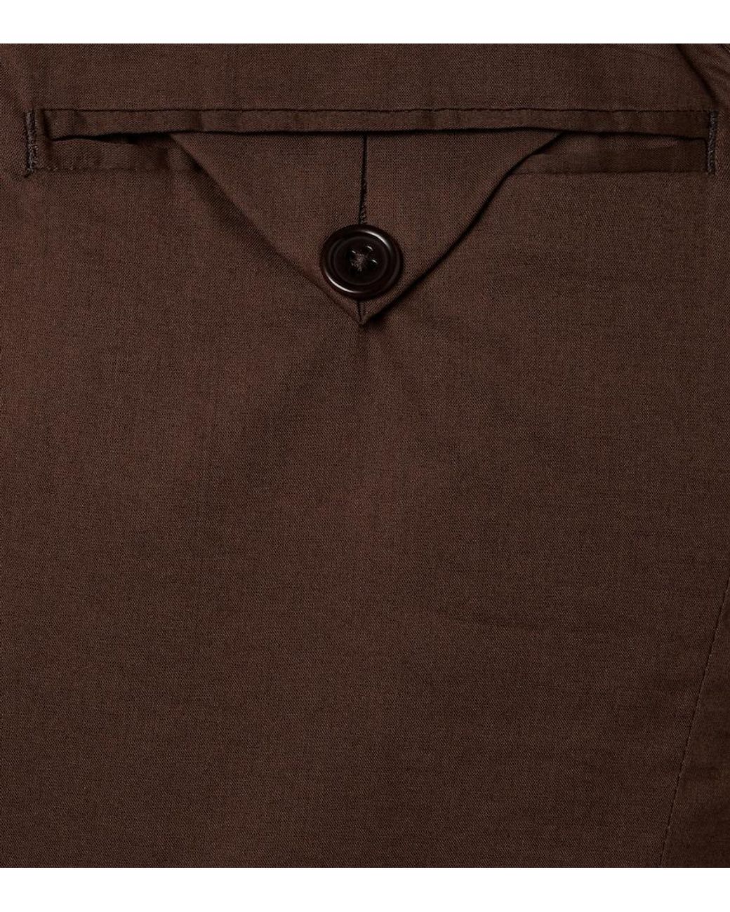 ERL Brown Single-Breasted Suit Jacket for men