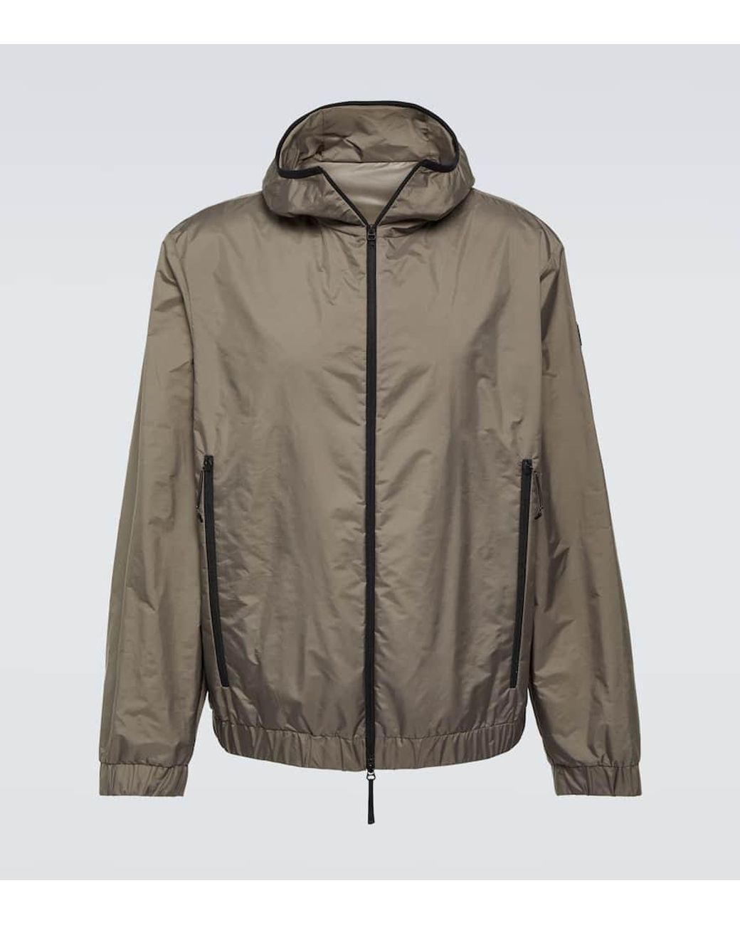 Moncler Algovia Raincoat in Green for Men | Lyst