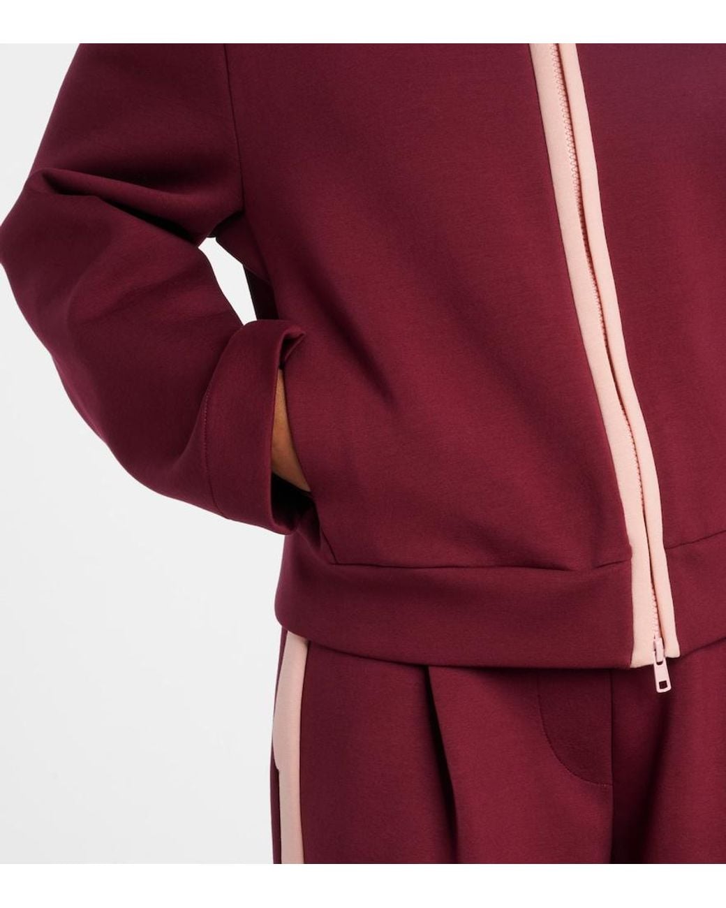 Dries Van Noten Red Cotton-Blend Jacket
