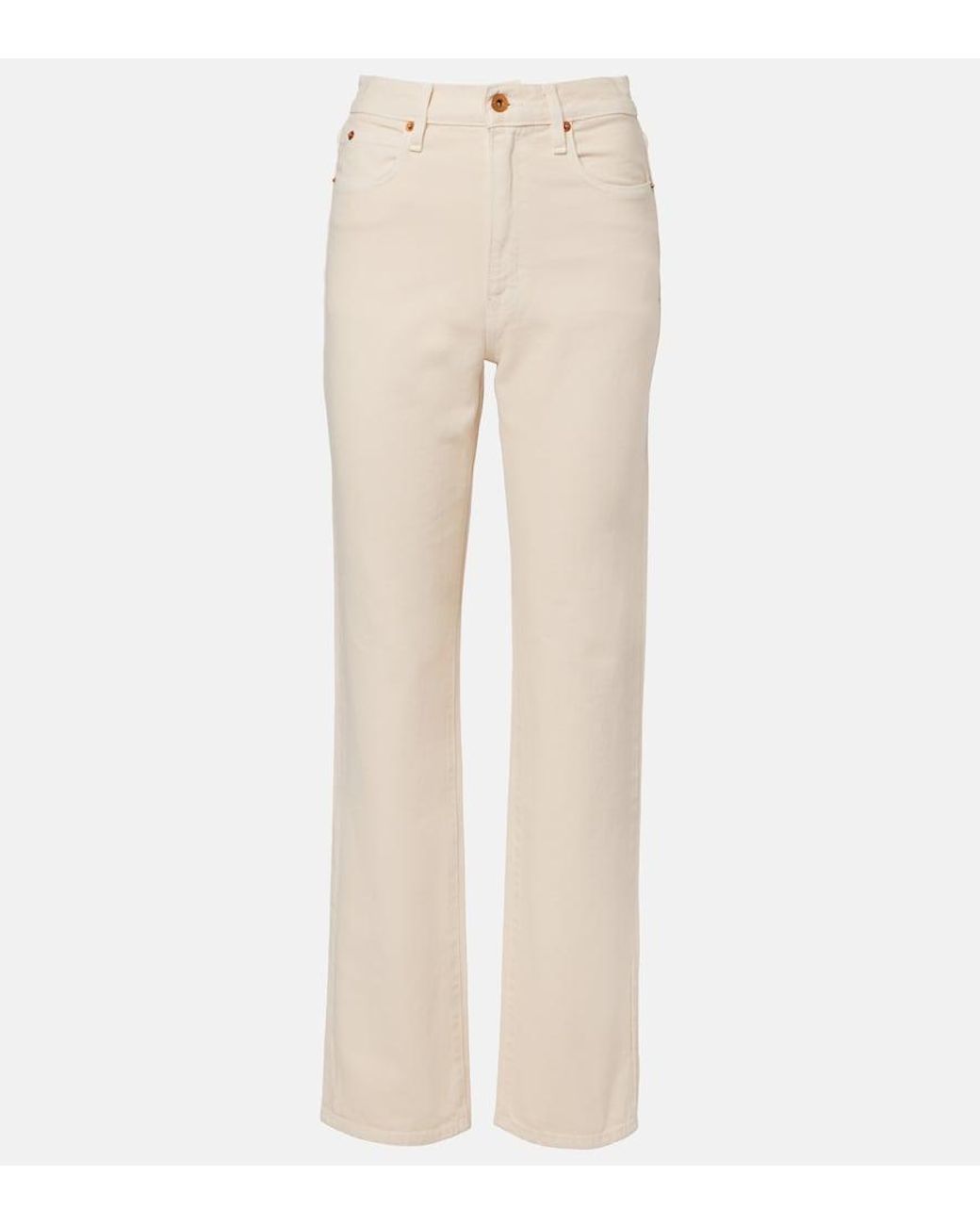 SLVRLAKE Denim Natural London Straight Jeans