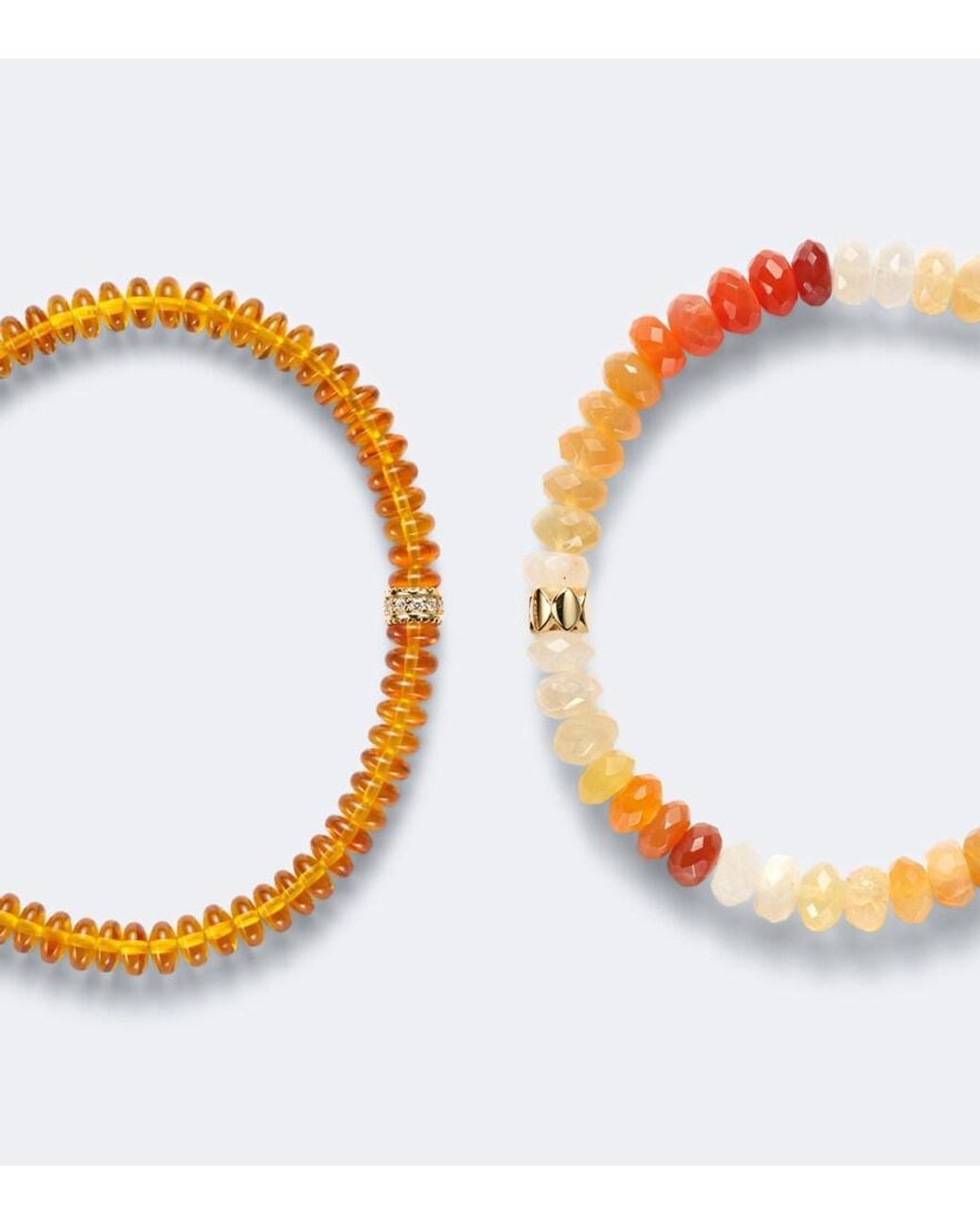 Bracciale di Sydney Evan in Orange da Uomo