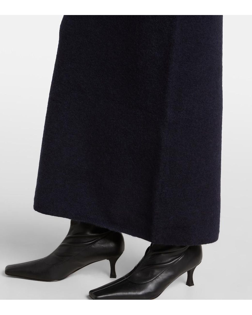 Proenza Schouler Blue Abie Knitted Maxi Dress