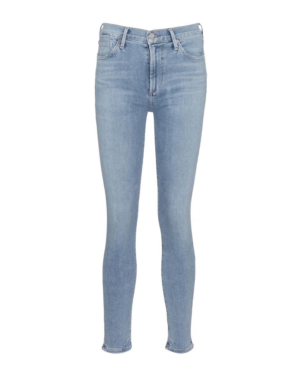 mid rise skinny ankle jeans