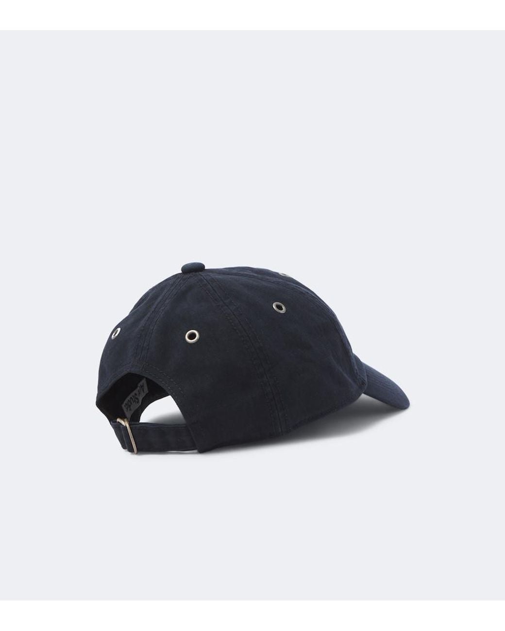 Acne Blue Logo Embroidered Baseball Cap for men