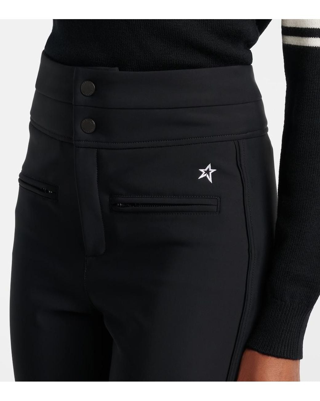 Perfect Moment Blue Aurora Slim Ski Pants