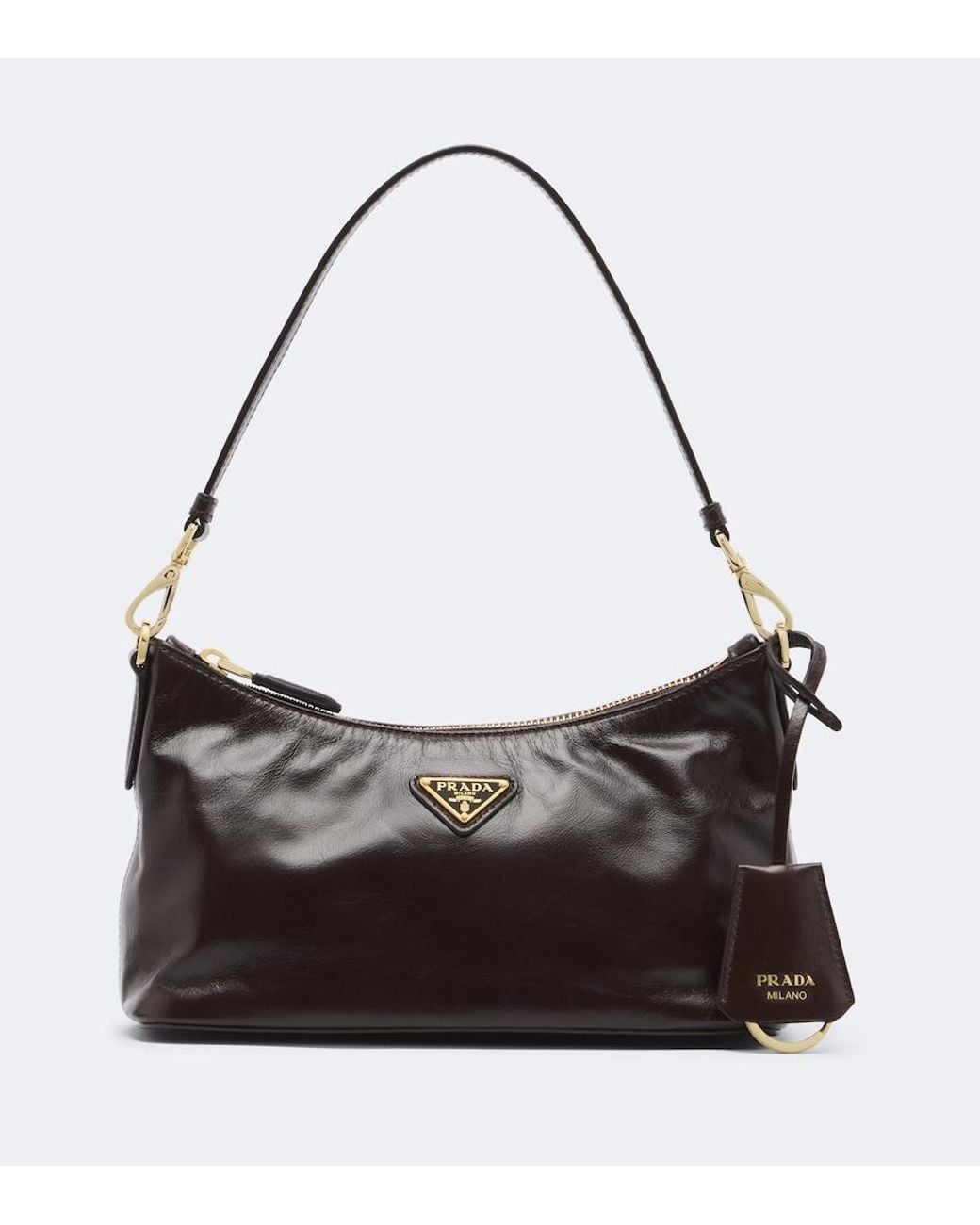Prada Black Mini Leather Shoulder Bag