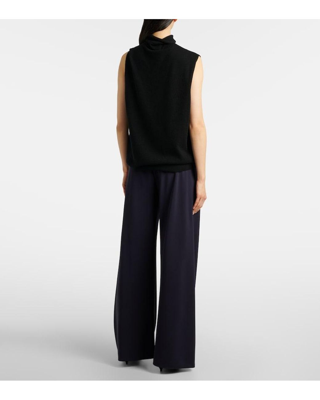 The Row Blue Gala Cady Wide-Leg Pants