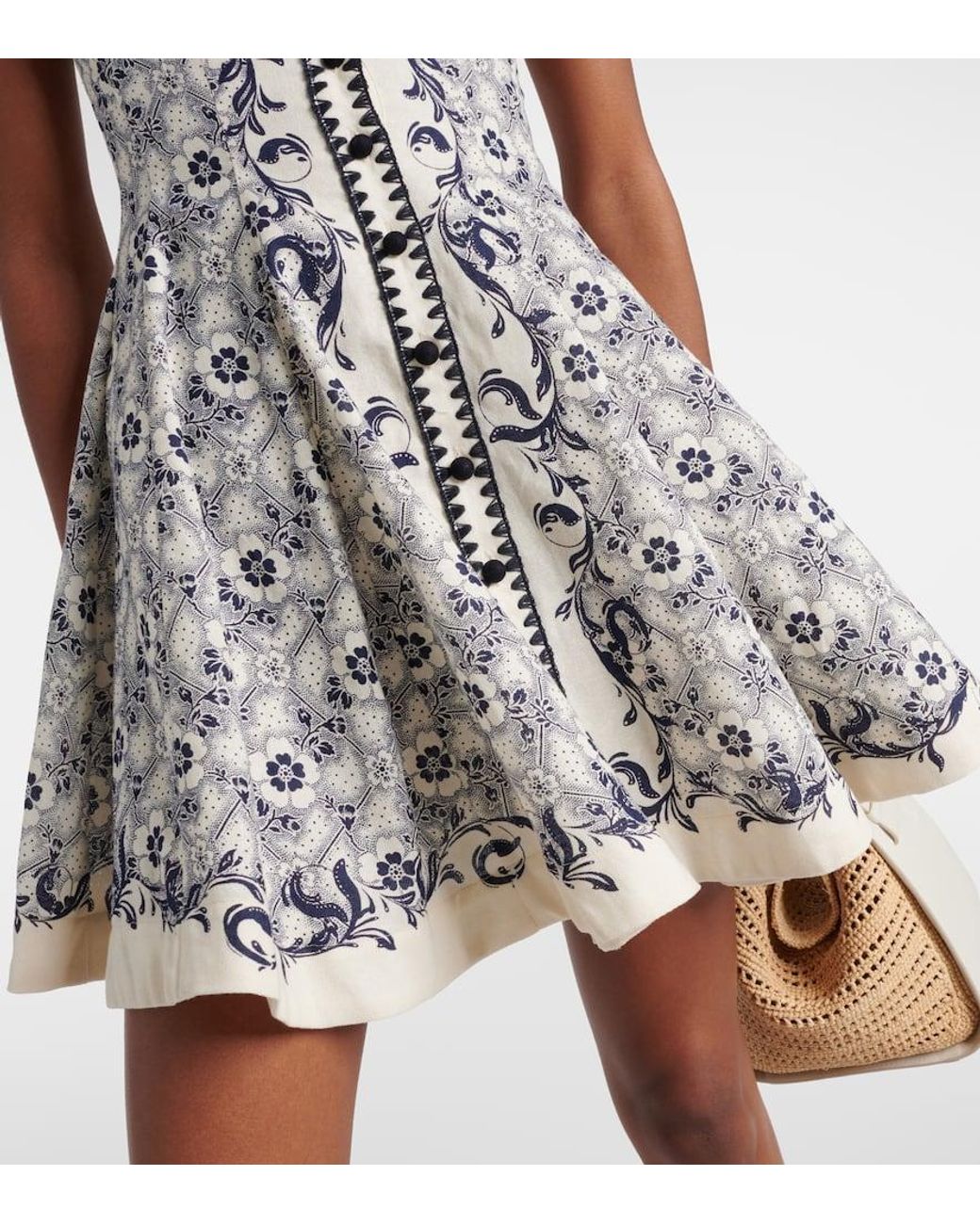 alemais airlie midi dress ALMAIS Airlie Linen Midi Dress